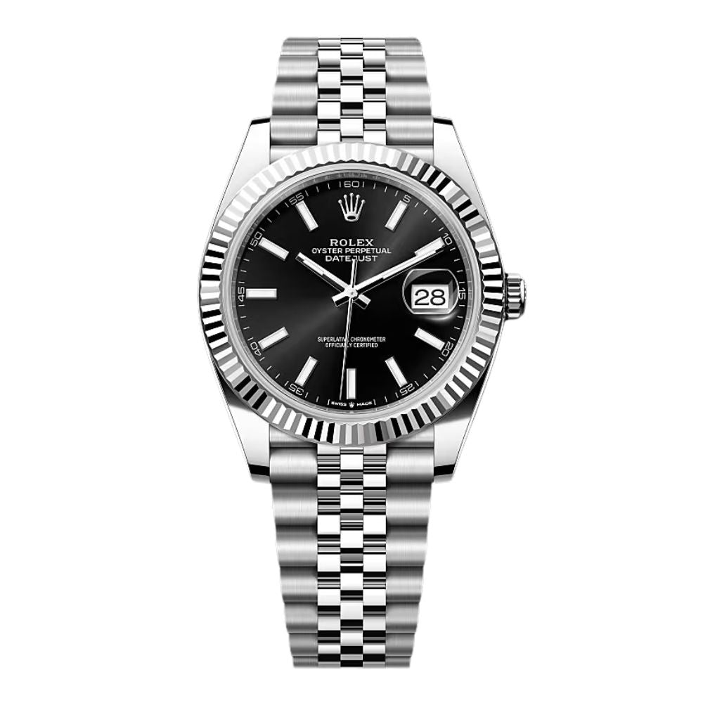 Rolex Datejust Black Dial 41mm 126334